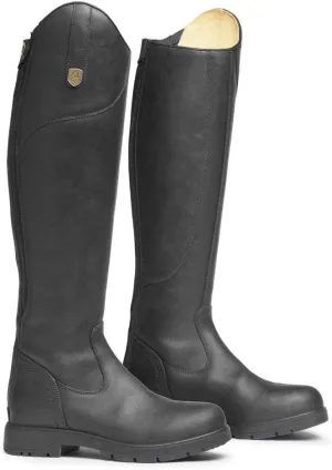 Mountain Horse Womens Wild River Long Riding Boots - Black