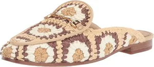 Multi On Massive bargain Slip Toe Dress Sam Round Flat Mules Edelman Compact Linnie Fashion Summer Shoes