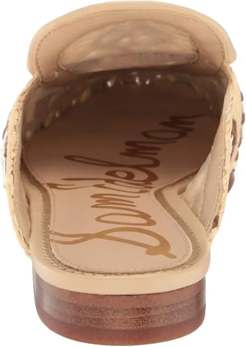 Multi On Massive bargain Slip Toe Dress Sam Round Flat Mules Edelman Compact Linnie Fashion Summer Shoes