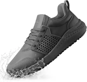 Non Slip Work Shoes for Men Slip Resistant Kitchen Shoe Waterproof Restaurant Chef Sneakers Food Service Hospital