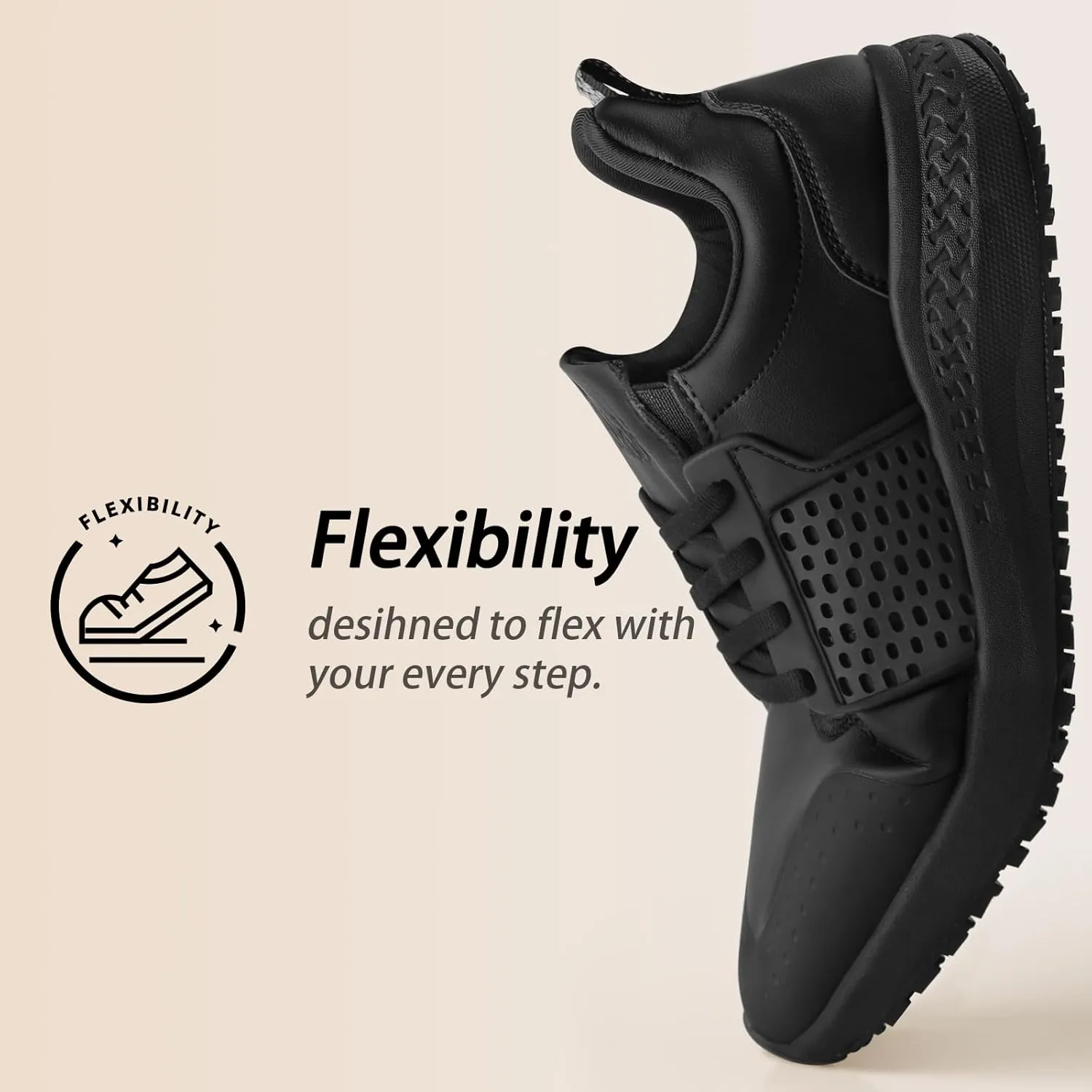 Non Slip Work Shoes for Men Slip Resistant Kitchen Shoe Waterproof Restaurant Chef Sneakers Food Service Hospital