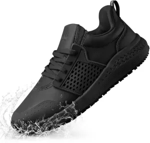 Non Slip Work Shoes for Men Slip Resistant Kitchen Shoe Waterproof Restaurant Chef Sneakers Food Service Hospital