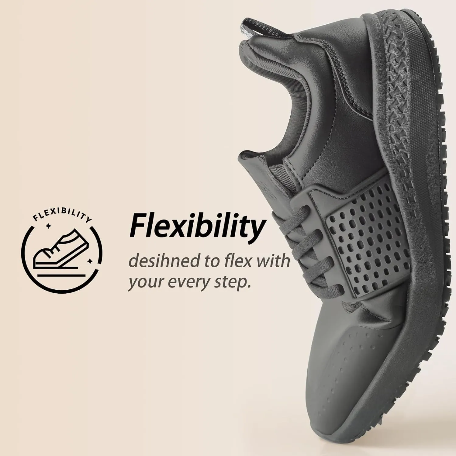 Non Slip Work Shoes for Men Slip Resistant Kitchen Shoe Waterproof Restaurant Chef Sneakers Food Service Hospital