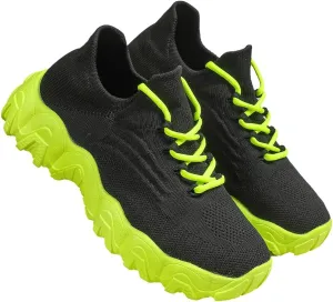 Nursebabes Sneakers, Breathable Non-Slip Lightweight Lace up Mesh Orthopedic Running Sneakers, Slip on Sneakers Women