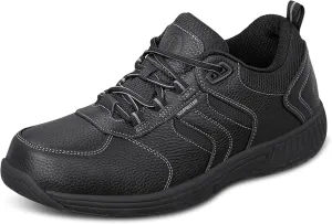 Orthofeet Men's Orthopedic Leather Pacific Palisades Waterproof Sneakers