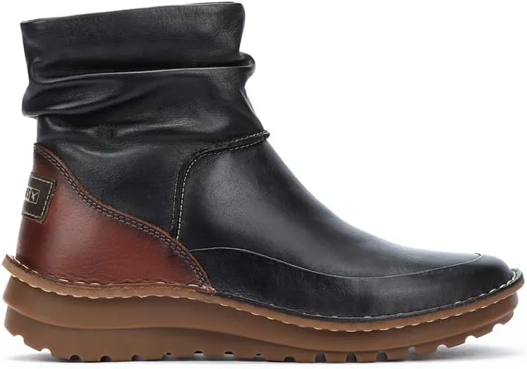 PIKOLINOS Flat Ankle Boots Leather Cazorla for Woman
