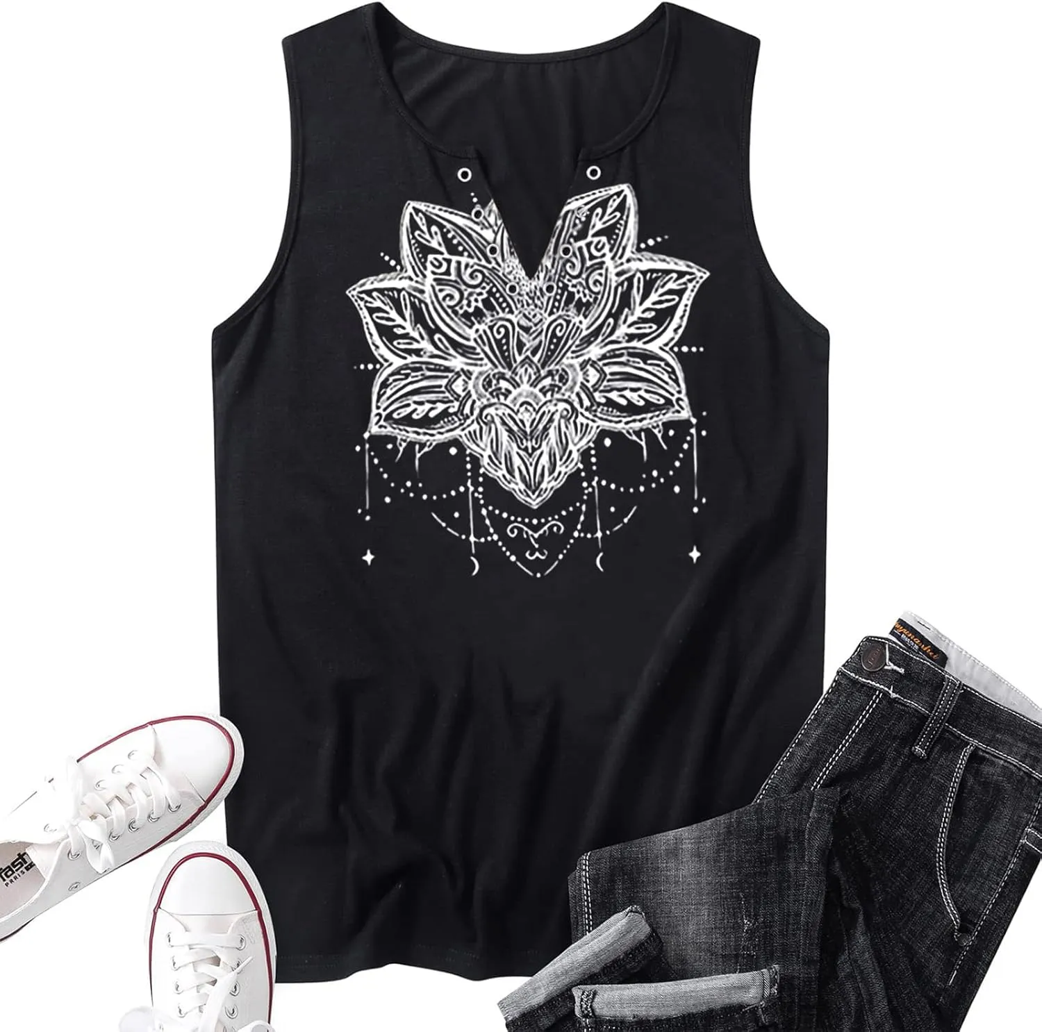 Plus Size Smooth As Tennessee Whiskey Shirt Women Ring Hole Sleeveless Sexy V-Neck Country Music Tank Top Tshirt