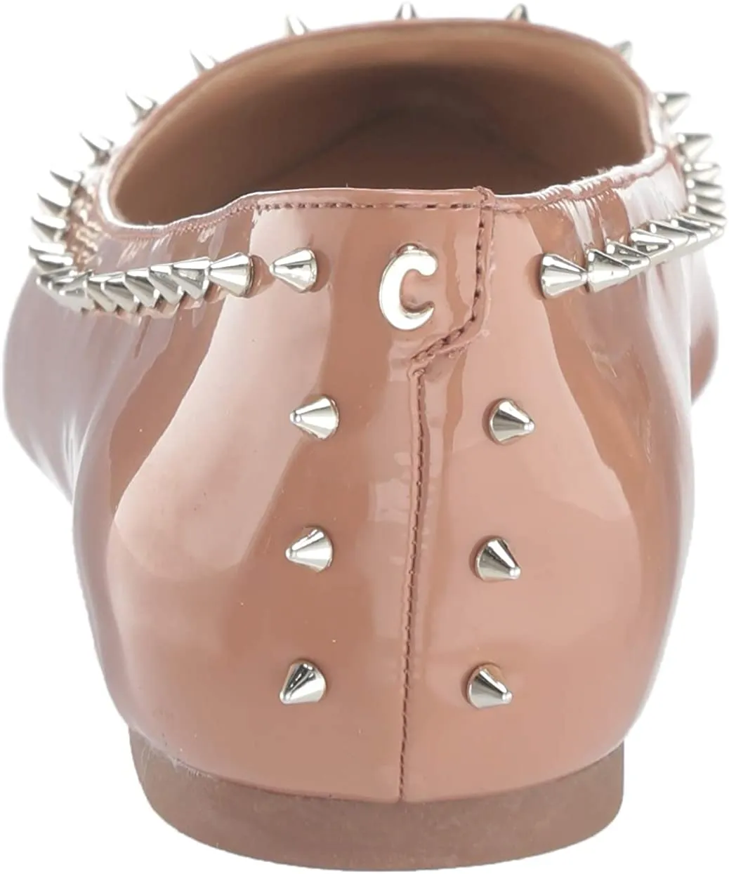 Pointed By Nude Rivers Patent Edelman Spiked Flats Flat Early access Circus Ballet Rich collection Toe Sam