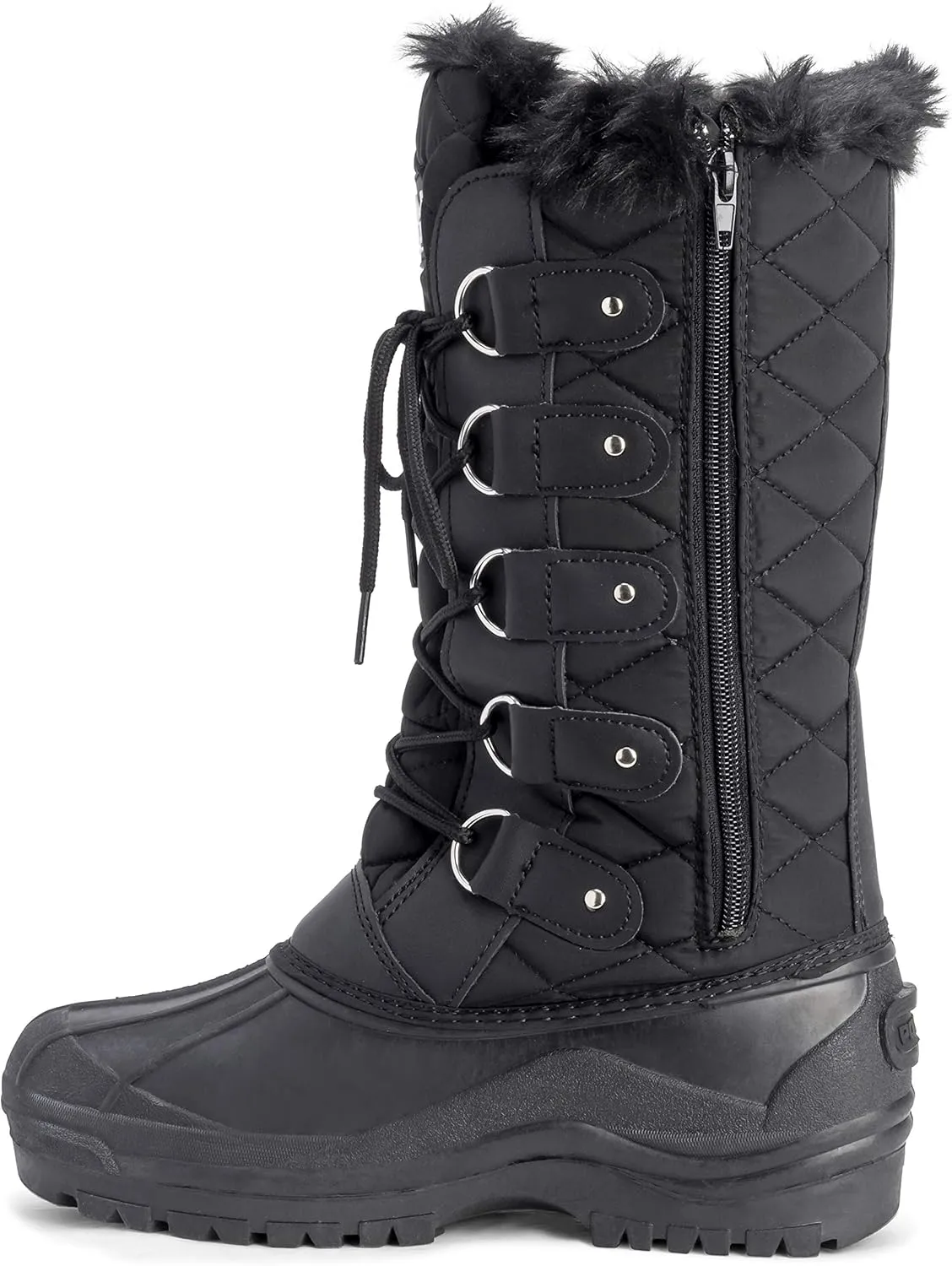 POLAR Womens Waterproof Tactical Mountain Walking Snow Knee Boots