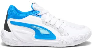 PUMA Mens Court Rider Chaos Team Lace Up Basketball Sneakers Shoes - White - Size 10.5 M, 37901307