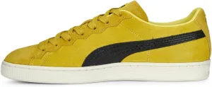 Puma Mens Staple X Suede Lace Up Sneakers Shoes Casual - Yellow