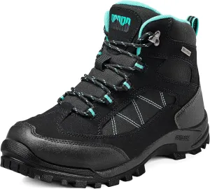 R CORD Steel Toe Boots for Women Waterproof Safety Work Boots Non-slip Composite Toe Boots for Women Steel Toe Shoes for Women Construction Boots Hiking Boots Womens
