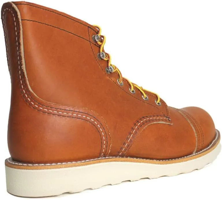 Red Wing Mens Iron Ranger 6 Inch Full Grain Leather Boots