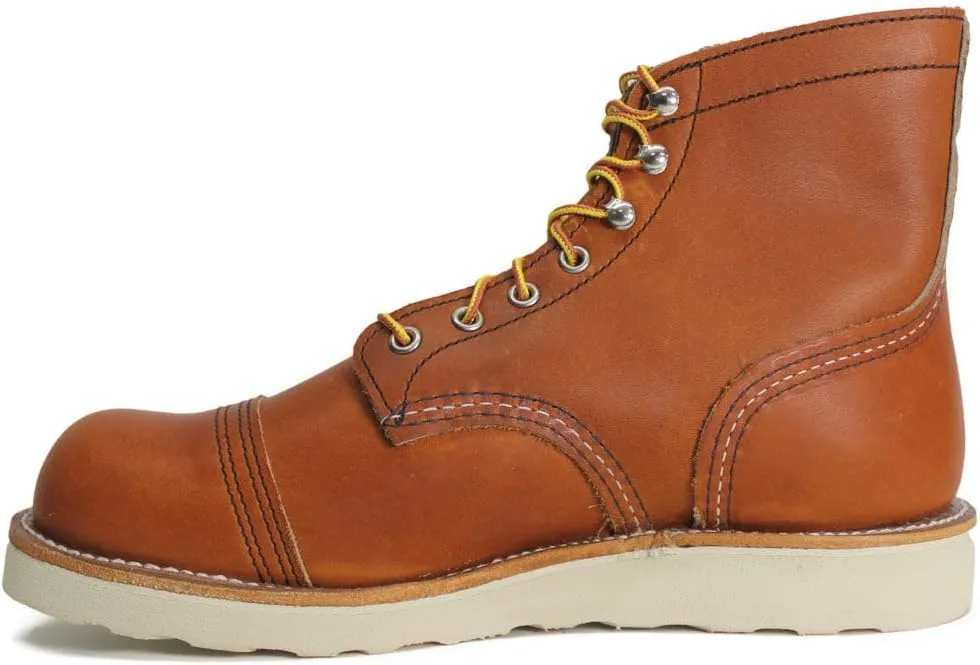 Red Wing Mens Iron Ranger 6 Inch Full Grain Leather Boots