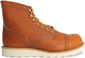Red Wing Mens Iron Ranger 6 Inch Full Grain Leather Boots
