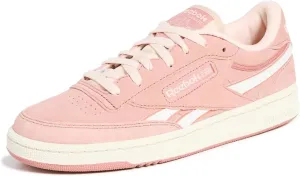 Reebok Women's Club C Revenge Sneaker, Pink Clay/Pink Clay/Chalk, 9.5