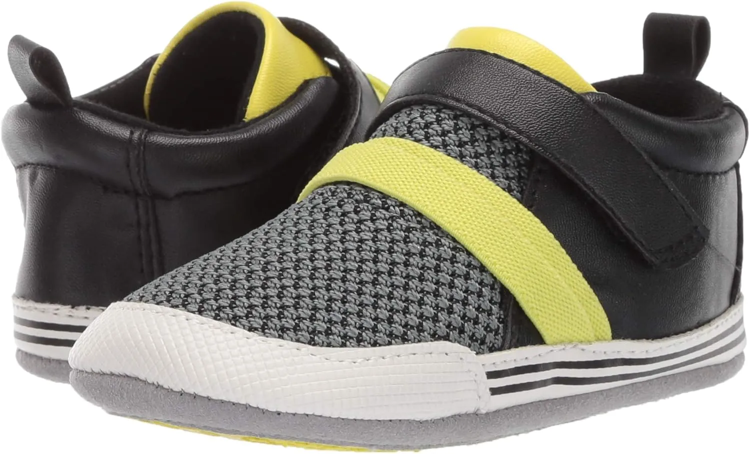 RO ME First Kicks Baby Girl and Boy Unisex Shoes, Slip-Resistant Sneakers for Infant / Toddlers - 0-24 Months