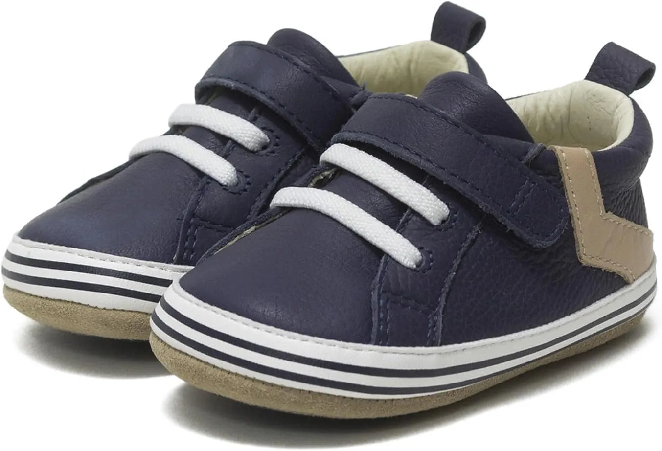 Robeez Baby Boys and Unisex First Kicks Slip Resistant Shoes & Sneakers for Infant and Toddler