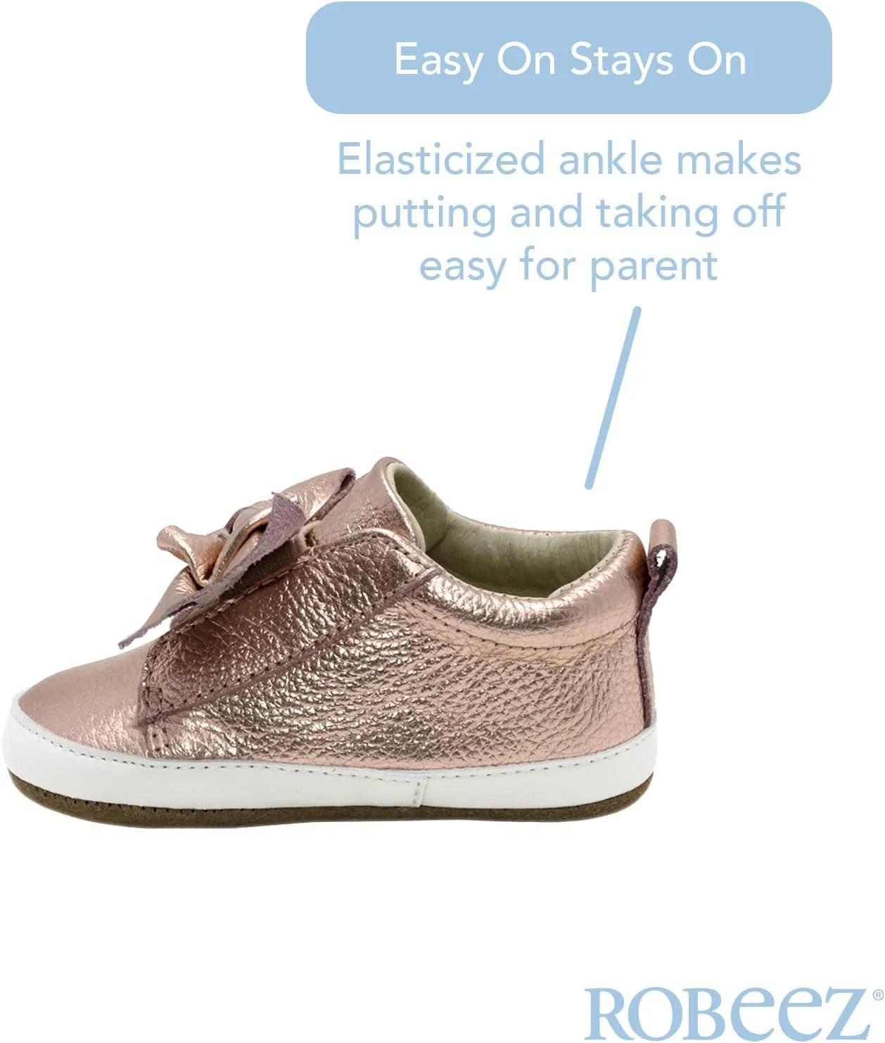Robeez First Kicks Baby Girl and Unisex Shoes & Sneakers for Infant/Toddlers