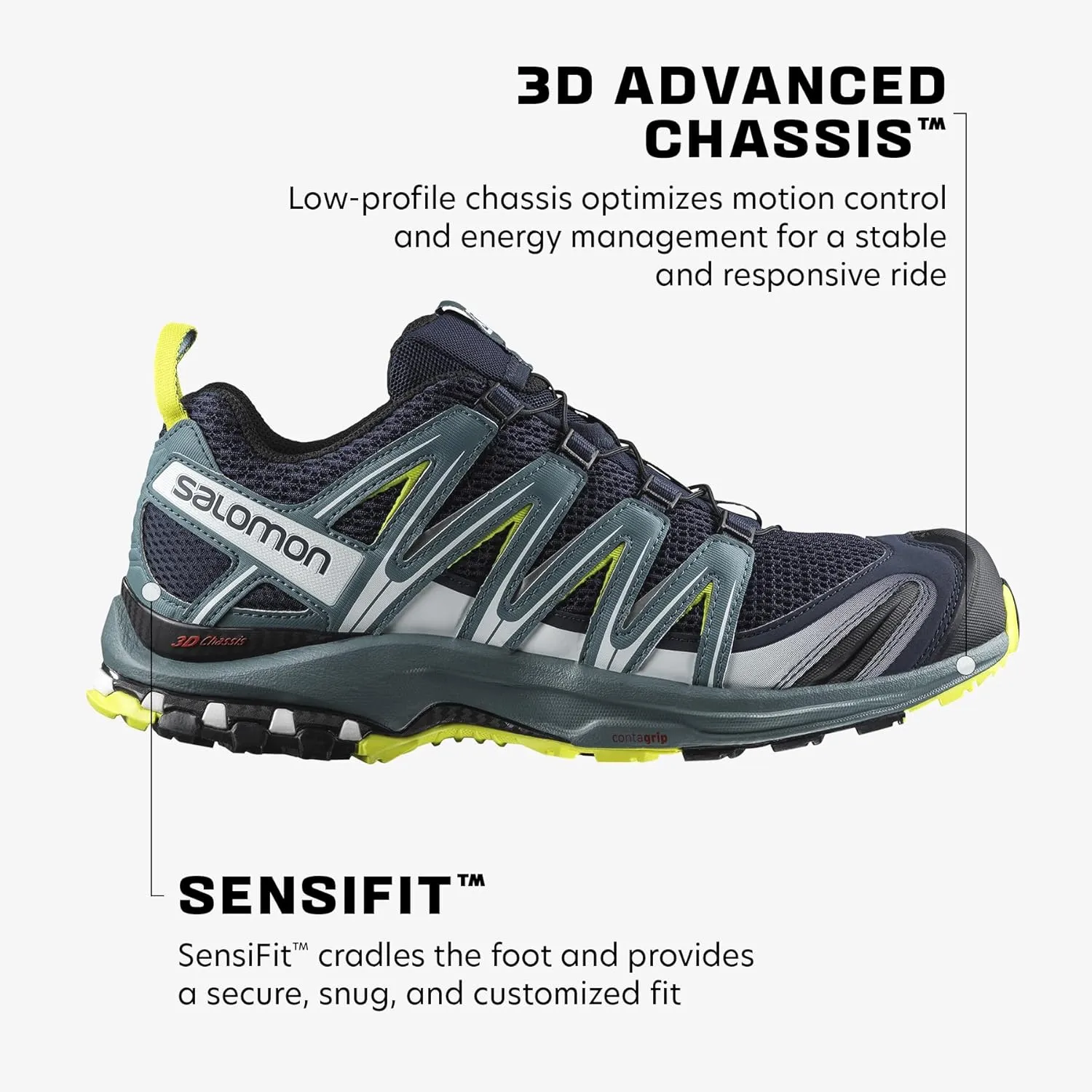 Salomon Men's XA PRO 3D Trail Running Shoes for Men