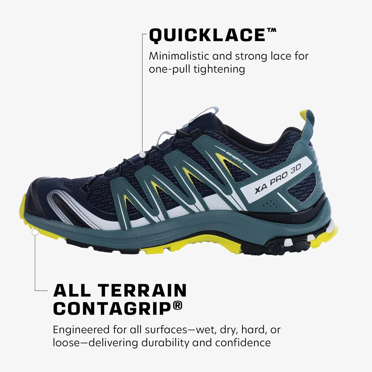 Salomon Men's XA PRO 3D Trail Running Shoes for Men
