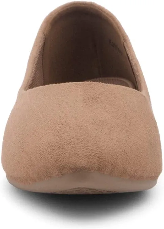 Shoe Land Womens SL-Kathleen Ballet Flats Pointed Toe Flat Shoes Classic Ballerina Comfort Dressy Shoes for Daily Work Office