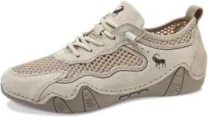 Skywalk Summer Ultra-Breathable Outdoor Mesh Walking Shoes for Hiking, Gym & Daily Wear Non-Slip Lightweight Casual Sneakers