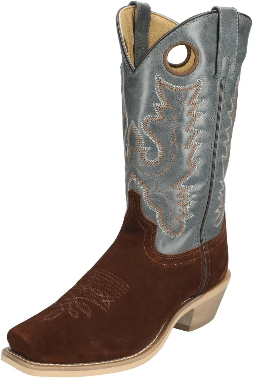 Smoky MTN Mens Santafe Ostrich Boots