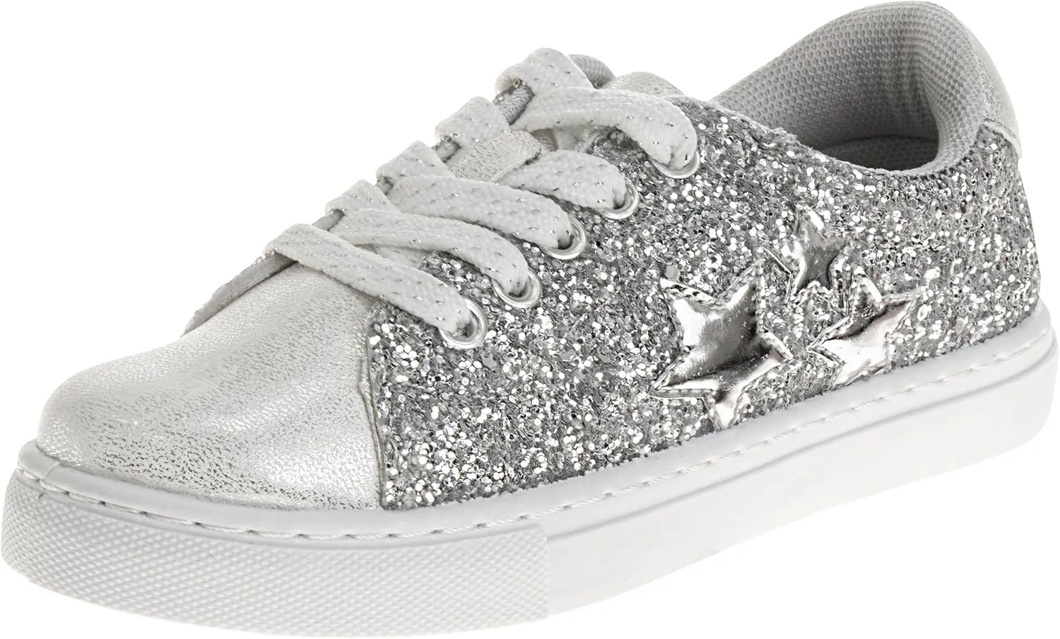 Sneaker Low Top Shoes - Kids Casual Sneakers LowTops Fashion Shoe for Girls (Sizes: 5-10 Toddler / 11-13 Little Kid / 1-4 Big Kid)