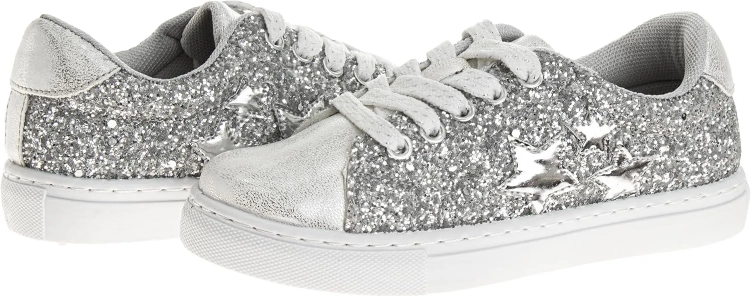 Sneaker Low Top Shoes - Kids Casual Sneakers LowTops Fashion Shoe for Girls (Sizes: 5-10 Toddler / 11-13 Little Kid / 1-4 Big Kid)
