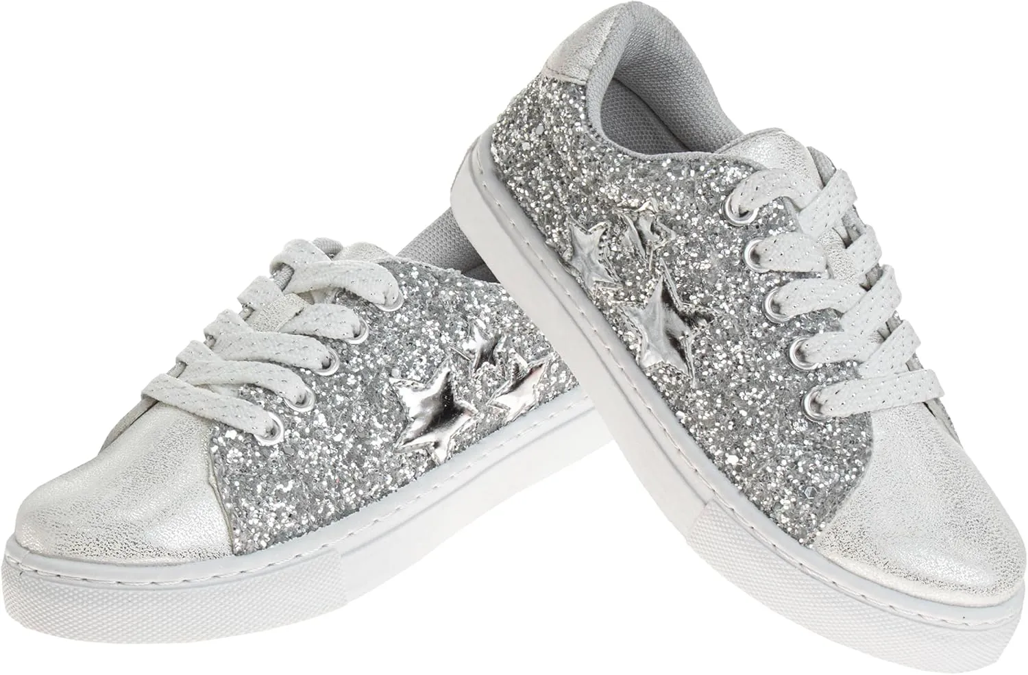 Sneaker Low Top Shoes - Kids Casual Sneakers LowTops Fashion Shoe for Girls (Sizes: 5-10 Toddler / 11-13 Little Kid / 1-4 Big Kid)