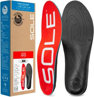 SOLE Active Medium Shoe Insoles - Men's Size 11/Women's Size 13