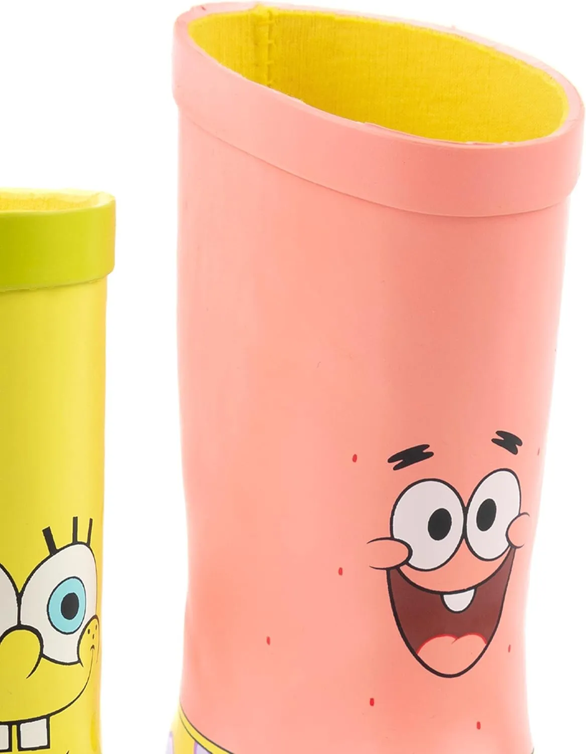 SpongeBob SquarePants Boys Wellys | Patrick Star & Sponge Bob | Toddlers Water Resistant Walking Shoes | Gift for Children