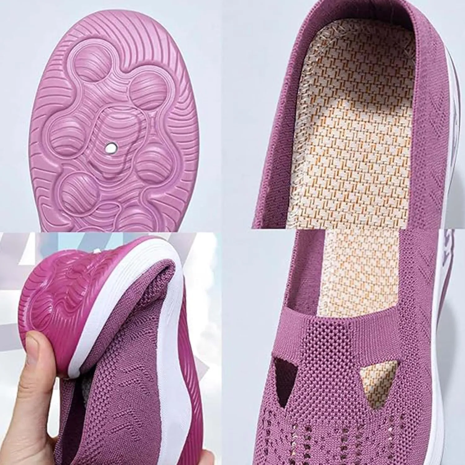 Stanceflex Shoes for Women, Stanceflex Orthopedic All-Day Comfort Sneakers, Comfortable Slip on Sneakers with Support
