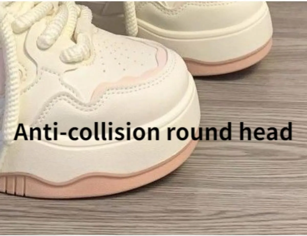 Star Platform Shoes, Cute Sneakers for Women Walking Outdoor, Thick Soled Shoes, Stylish Casual Shoes for Sports