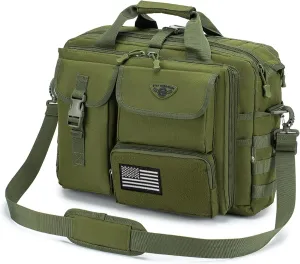 Stypos Tactical Messenger Bag, Tactical Briefcase for Man Military Laptop Bag 15.6/17.3 Inch Messenger Shoulder Bag