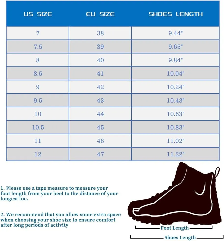 Succttssful Men's Breathable Hiking Trekking Boots for Outdoor - Comfortable Backpacking Boots for Traveler