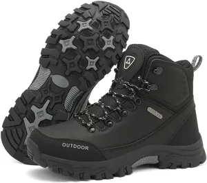 Succttssful Men's Breathable Hiking Trekking Boots for Outdoor - Comfortable Backpacking Boots for Traveler