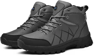 Succttssful Men's Breathable Hiking Trekking Boots for Outdoor - Comfortable Backpacking Boots for Traveler