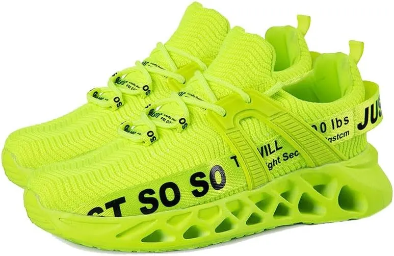 Suitable for Men/Women Running Shoe Walking Blade Athletic Tennis Shoes Non Slip Shoes Fashion Sneakers