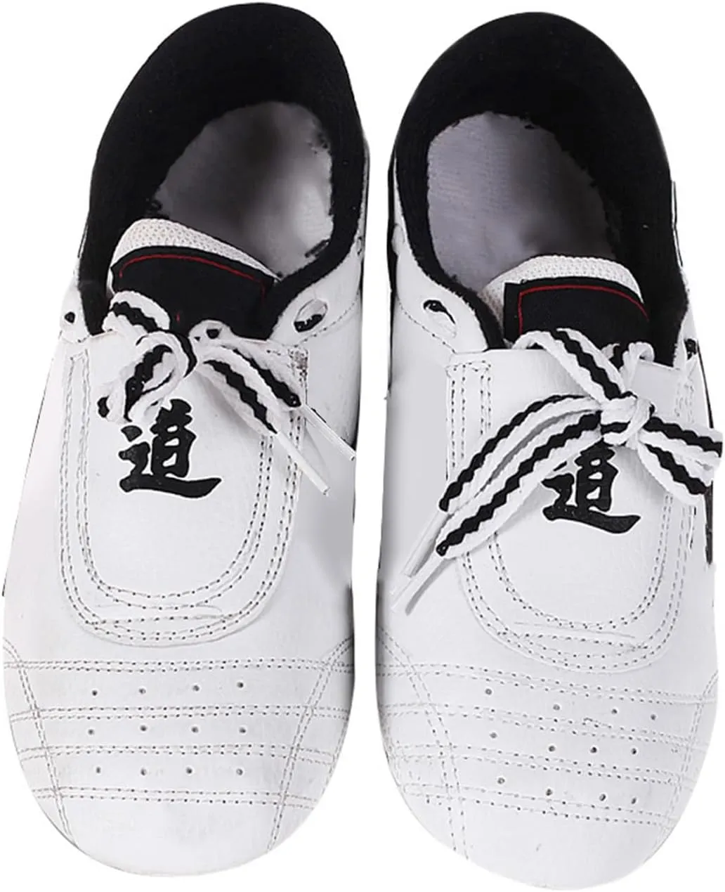 Taekwondo Shoes Martial Arts Sneaker Boxing Karate Kung Fu Tai Chi Shoes Black Stripes Sneakers Lightweight Shoes