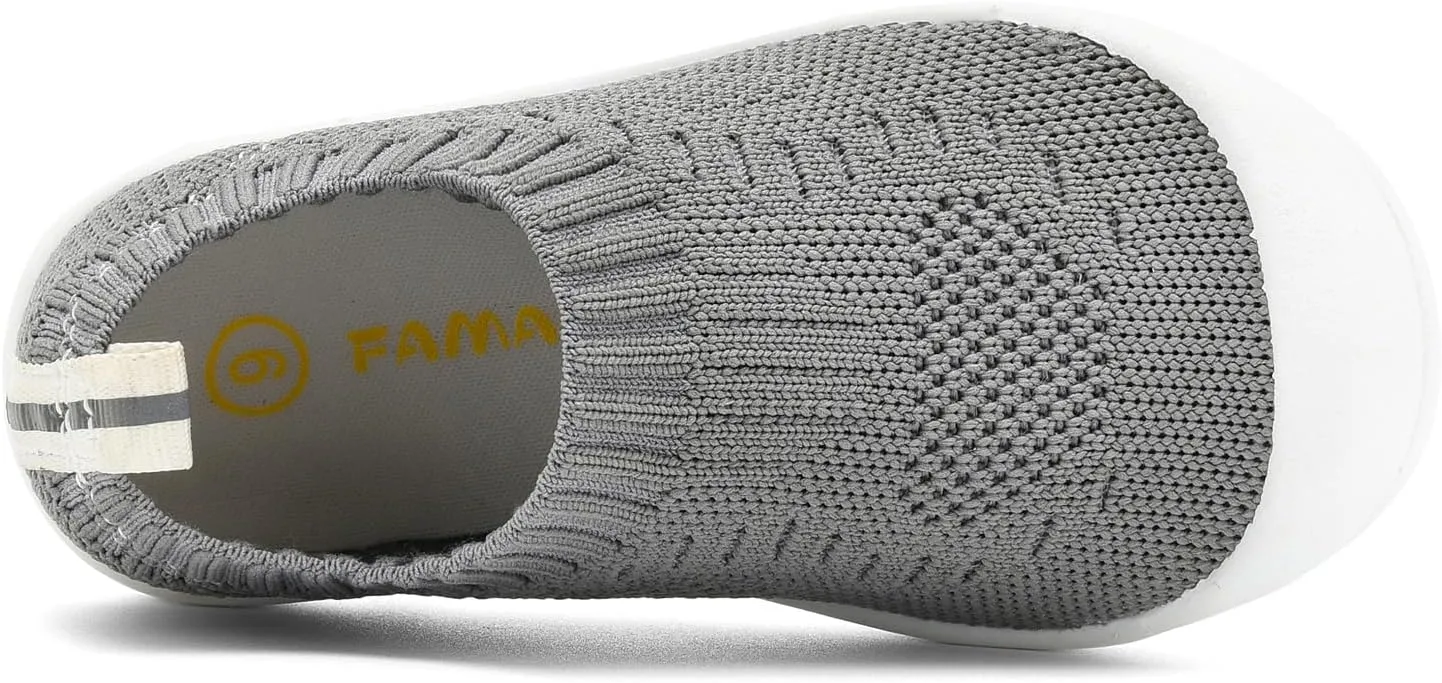 Toddler Shoes Boy Girl First Walker Shoes Toddler Walking Running Shoes Lightweight Breathable Mesh Barefoot Sneakers For Kids