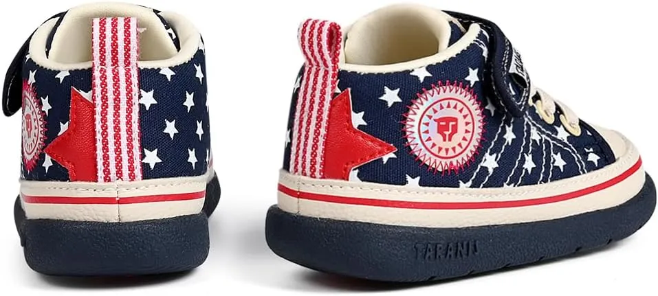 Toddler Shoes Boys Girls Sneakers Kids Walking Canvas Strap Shoes