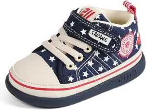 Toddler Shoes Boys Girls Sneakers Kids Walking Canvas Strap Shoes