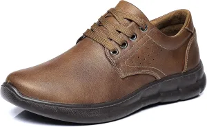 Trsorini Mens Fashion Sneakers Lightweight Walking Soft Shoes Comfort Breathable Flats for Male