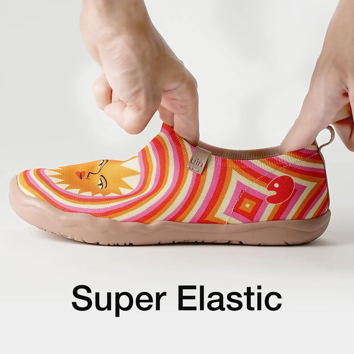 UIN Art Travel Shoes Slip On Knit Comfort Loafers Lightweight Fashion Sneaker Toledo Ⅰ Bodil Jane Sun Rays