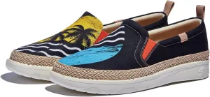 UIN Men's Art Painted Loafers Slip On Casual Travel Shoes Lightweight Comfort Walking Fashion Sneaker Tarragona Series