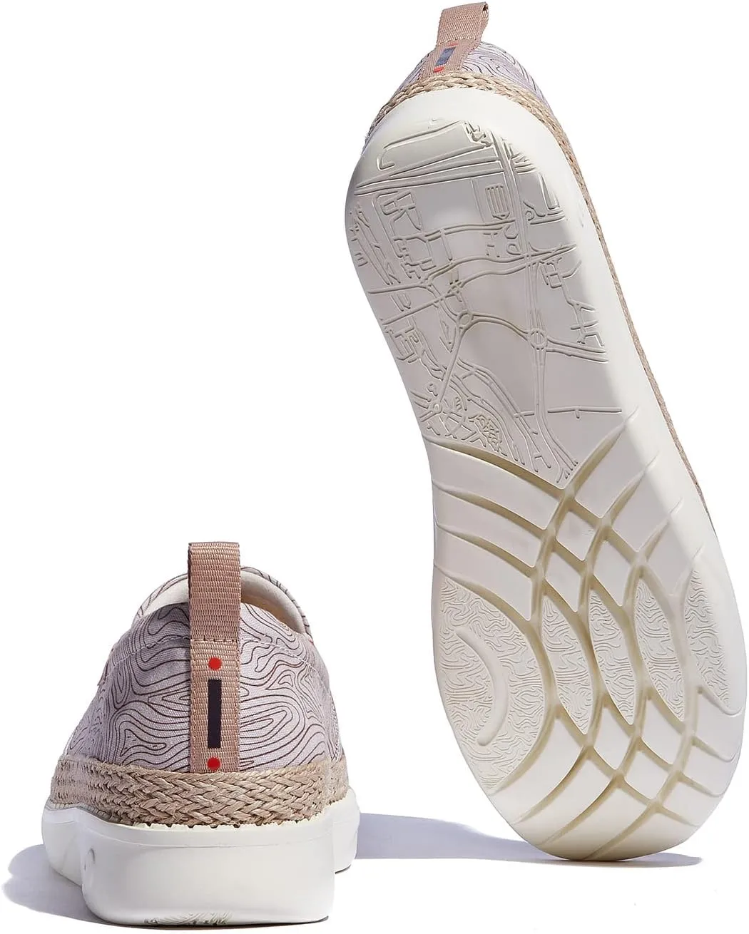 UIN Men's Art Painted Loafers Slip On Casual Travel Shoes Lightweight Comfort Walking Fashion Sneaker Tarragona Series