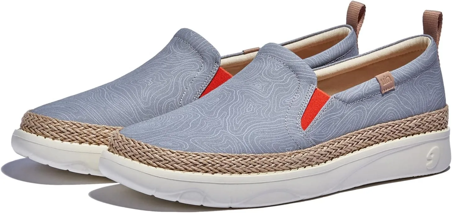 UIN Men's Art Painted Loafers Slip On Casual Travel Shoes Lightweight Comfort Walking Fashion Sneaker Tarragona Series