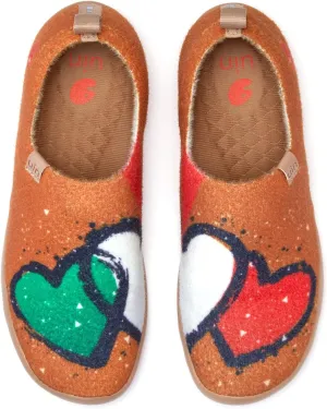 UIN Women's Art Travel Shoes Slip On Casual Cozy Loafers Lightweight Comfort Fashion Sneaker Toledo Ⅰ